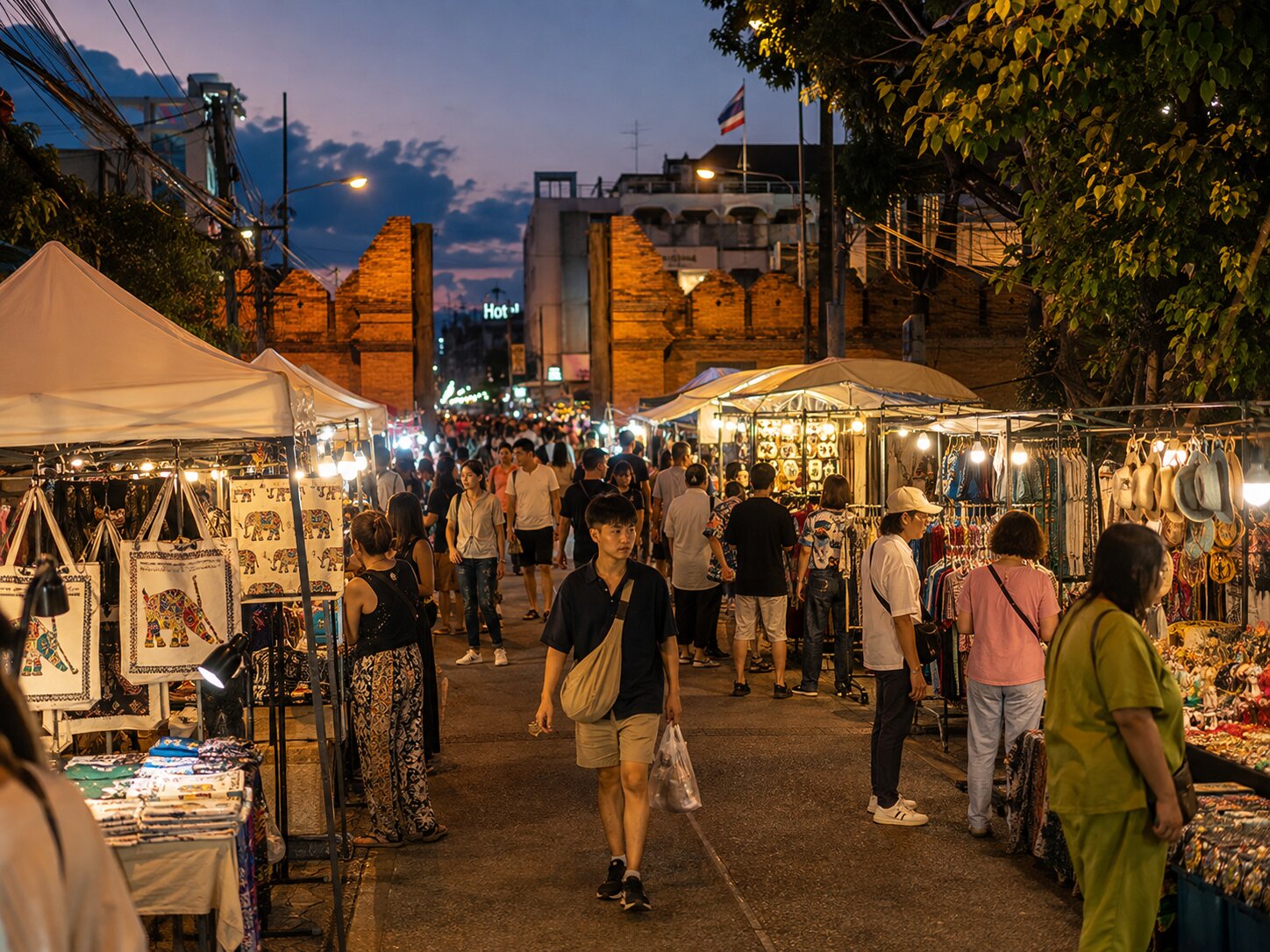 Sunday Walking Street